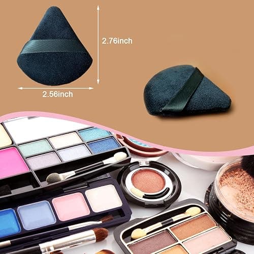 21 pcs Black Beauty Blender Makeup Sponge Bulk:Blender Sponges 21 Pcs for Liquid, Cream, and Powder, Multi-colored Pink make up sponges for foundation thumbnail 7