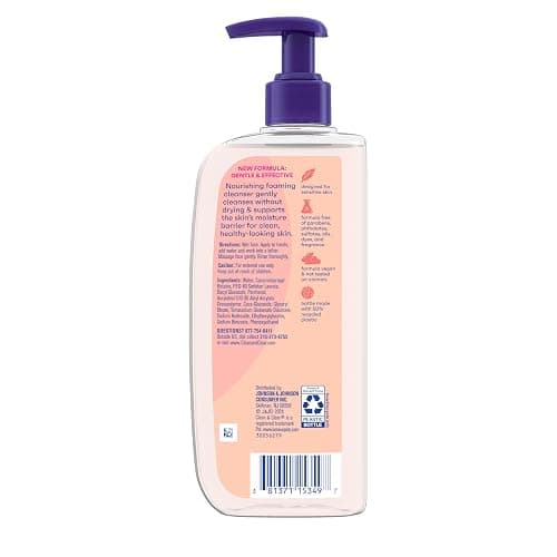 Clean & Clear Essentials Oil-Free Foaming Facial Cleanser, Daily Foaming Face Wash with Pro-Vitamin B5 for Sensitive Skin, Gently Removes Oil & Pore-Clogging Impurities, Fragrance-Free, 8 fl oz thumbnail 6