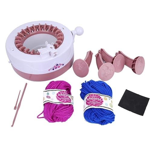 Smart Weaving Knitting Machine - 22 Needles Rotating Double Loom Board for Adults and Kids thumbnail 3