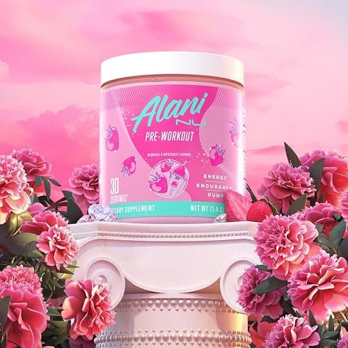 Alani Nu Pre Workout Powder Pink Slush, Amino Energy Boost, Endurance Supplement, Sugar Free, 200mg Caffeine, L-Theanine, Beta-Alanine, L-Citrulline, 30 Servings thumbnail 3