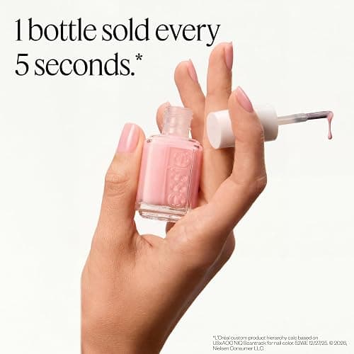 essie Nail Polish, Salon-Quality Grayish Brown Nail Polish, Vegan, Crochet Away, 0.46 fl oz thumbnail 8