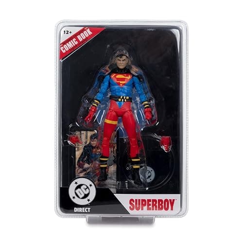 McFarlane Toys- DC Direct Page Punchers Superboy (Superboy #1) 7in Figure with Comic thumbnail 10