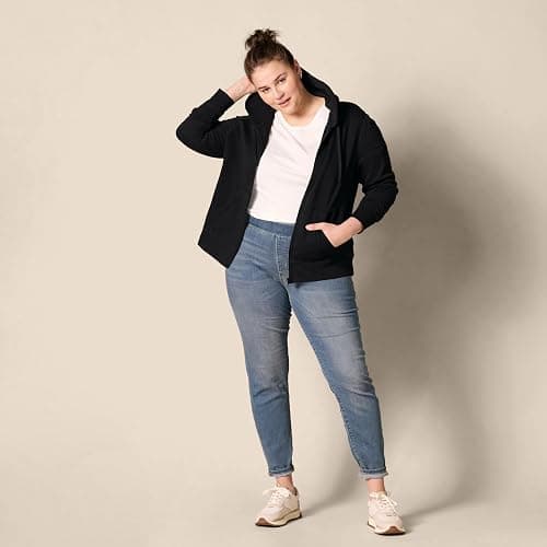Amazon Essentials womens Fleece Full-Zip Hoodie (Available in Plus Size) thumbnail 7