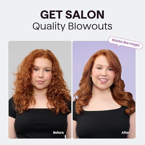 Wavytalk Thermobürste, Thermal Brush 38mm Ionische Lockenbürste erhitzt zur Erzeugung natürlicher Locken, Heiße Rundbürste für Blowout Express, EU-Plug Dual-Spannung thumbnail 5