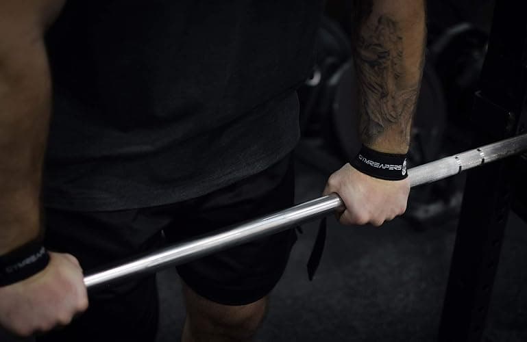 Gymreapers Lifting Wrist Straps for Weightlifting, Bodybuilding, Powerlifting, Strength Training, & Deadlifts - Padded Neoprene with 18 inch Cotton thumbnail 6
