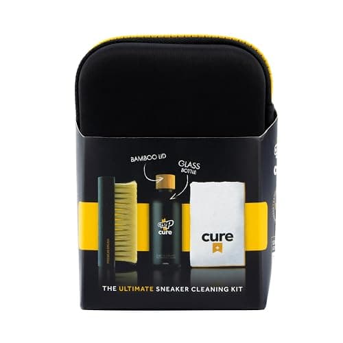 Crep Protect Kit de CURE - Kit de nettoyage de baskets haut de gamme, avec brosse, solution (100 ml), chiffon en microfibre et pochette réutilisable thumbnail 7
