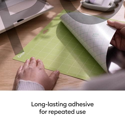 Cricut Cutting Mat Variety Pack (4 Count, 12in x 24in) | For Explore & Maker Machines - Includes 2 StandardGrip, 1 LightGrip, 1 StrongGrip thumbnail 6