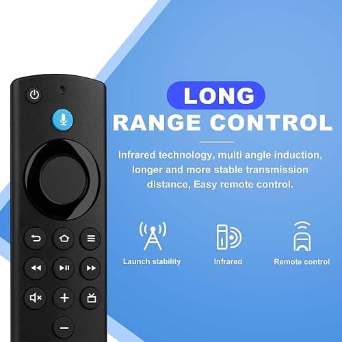 Replacement Voice Remote Control Compatible with Fire TCL Smart TV Lite, Insignia, TVs Cube, Hisense, Pioneer, for TVs Stick (2nd gen/3rd gen/4K Max) with Voice Control thumbnail 4