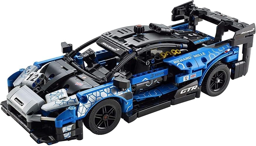 LEGO Technic McLaren Senna GTR 42123 Racing Sports Collectable Model Car Building Kit, Car Construction Toy, Gift Idea for Kids, Boys and Girls thumbnail 4