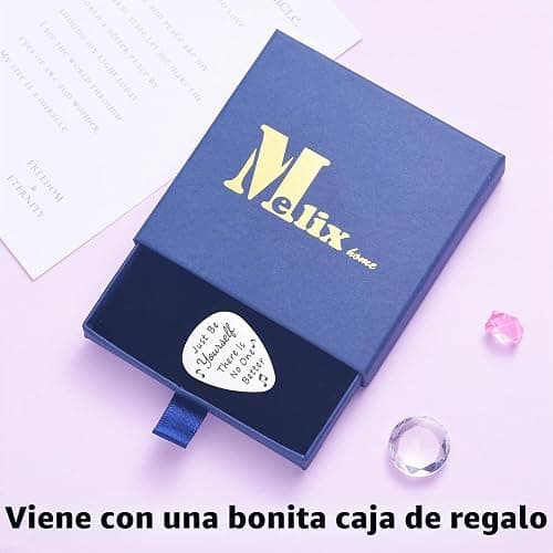 Taylor - Púa de guitarra con cita inspiradora, regalos para amantes de la música, para niñas y niños, púas de guitarra de acero inoxidable thumbnail 3