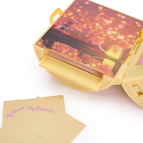 Disney Store Official Tangled Light-Up Lantern & Stationery Set - Includes Cute Notebook & Pen- Featuring Rapunzel, Flynn, & Pascal - Diary Fit for a Princess - Journal Notebook - Toys for Kids thumbnail 8