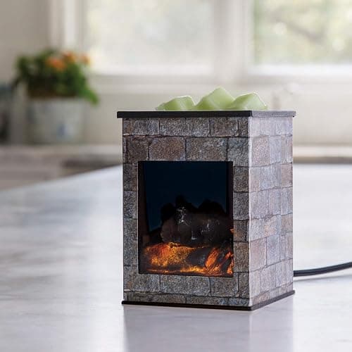 Candle Warmers ETC. Illumination Fragrance Warmer- Light-Up Warmer for Warming Scented Candle Wax Melts and Tarts or to Freshen Room, Grey Hearthstone thumbnail 3