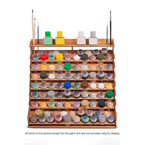 NEEDED - Citadel Paint Organizer for 87 Bottles and 14 Brushes  thumbnail 6
