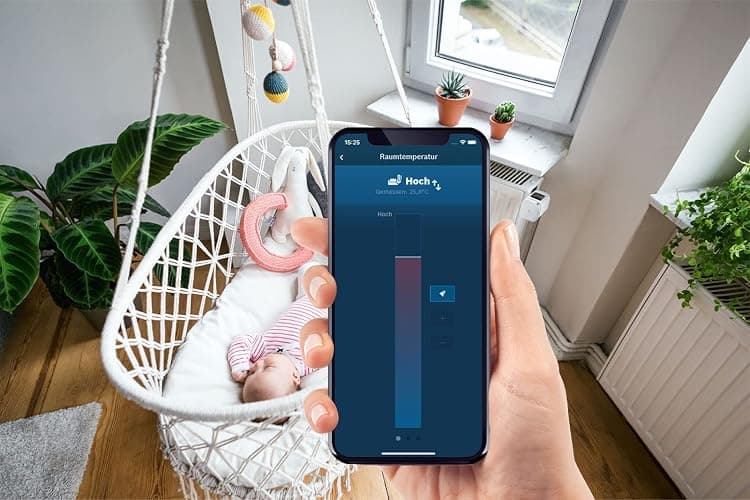 Bosch Smart Home Heizkörperthermostat II, 3er Set, smarte Thermostate mit App-Funktion, kompatibel mit Amazon Alexa, Apple HomeKit, Google Home - Amazon Edition thumbnail 2