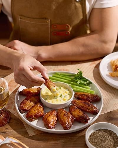 famiware Ceramic Soy Sauce Dish, 4oz Dipping Bowls Set of 6, White | Individual Dip Sauce Cups/Bowls/Dishes/Plates, Small Serving Bowls for Side Dishes, Condiments, Sushi, Appetizers, Dessert thumbnail 2