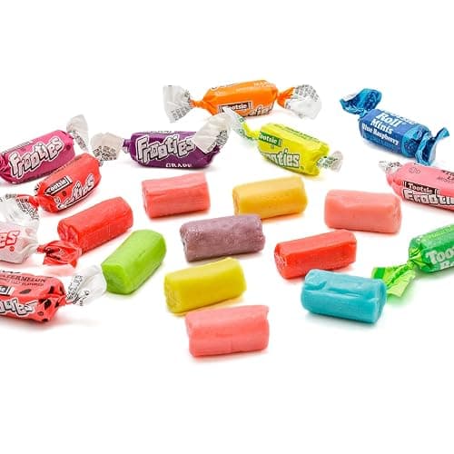 Taffy Candy 10 Flavors – Bulk Bag, Individually Wrapped, Fruit Chews, Gluten and Peanut Free, 2 lb (290 Pieces) thumbnail 5