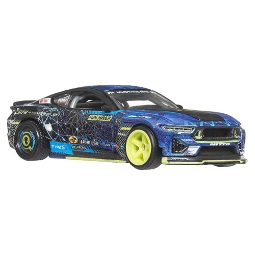 Hot Wheels Premium RTR Mustang Drift, Car Culture Circuit Legends Vehicles for Kids 3 Years Old & Up, Premium Collection of Car Culture 1:64 Scale Vehicles, JBK48 thumbnail 2
