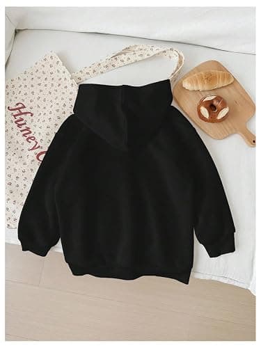 RoseSeek Girl's Preppy Letter Graphic Hoodie Hooded Long Sleeve Sweatshirts Cute Pullover Tops thumbnail 2