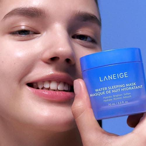 LANEIGE Water Sleeping Mask: Korean Overnight Mask, Squalane, Probiotic-Derived Complex, Hydrate, Barrier-Boosting, Visibly Smooth and Brighten - 2.3 fl. oz./70 mL thumbnail 5