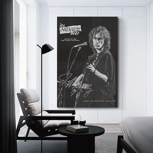 JHAMZPOSTER Jeff Buckleys Poster Vintage Music Poster Canvas Art Aesthetic And Wall Art Picture Decorstyle 12x18inch(30x45cm) thumbnail 3