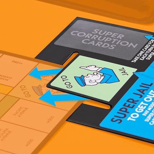Monopoly Go to Jail Expansion | Add More Fun to Classic Monopoly Game and Play Faster | Ages 8+ | 2-6 Players | 40 Mins. | Family Board Games | Kids thumbnail 4