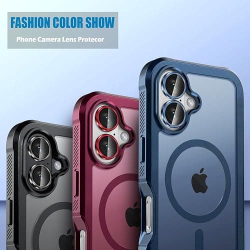 Compatible with iphone 17 Camera Lens Protector [1 Set ], Individual Lens Protectors, Scratch-Resistant Ultra-Thin Tempered Glass with Aluminum Edging, for Apple iphone17 Phone 6.3 inch (Gold) thumbnail 4