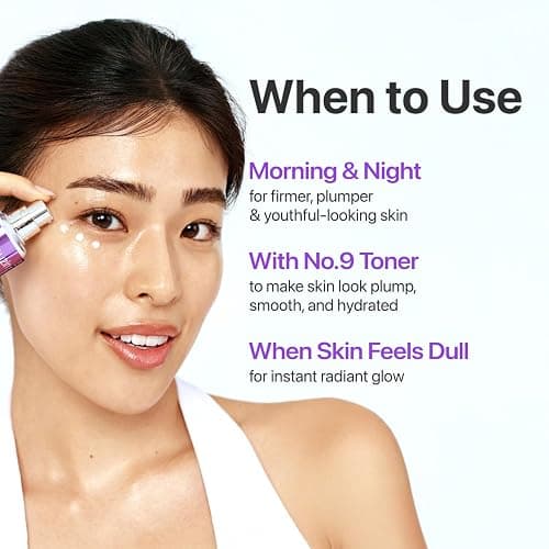numbuzin No.9 Essence | NAD+ BIO Lifting-sil Essence | Firming, Reduce Wrinkles, Fine Lines | Peptides, NAD+ | Serum for Sagging, Aging, Dull Skin | 1.69 fl. oz. thumbnail 8