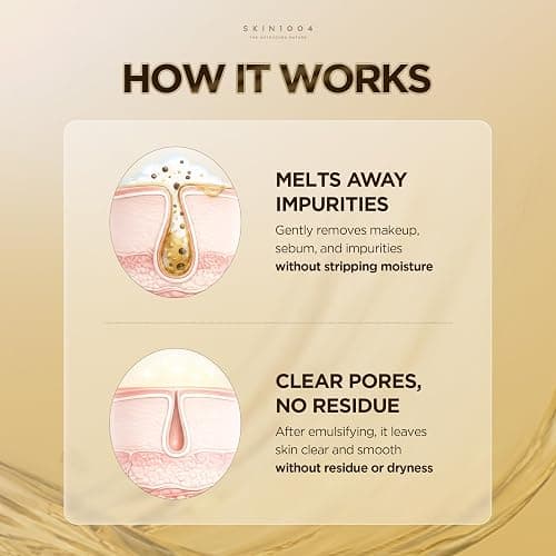 SKIN1004 Madagascar Centella Light Cleansing Oil 6.76 fl.oz, 200ml | Gentle Oil Cleanser for Face, Korean Facial Cleanser, Double Cleansing thumbnail 5