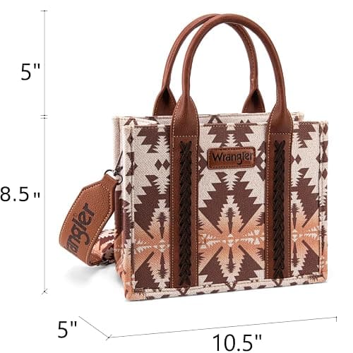 Wrangler Purse Aztec Tote Bag for Women Western Top-handle Hobo Handbags thumbnail 5