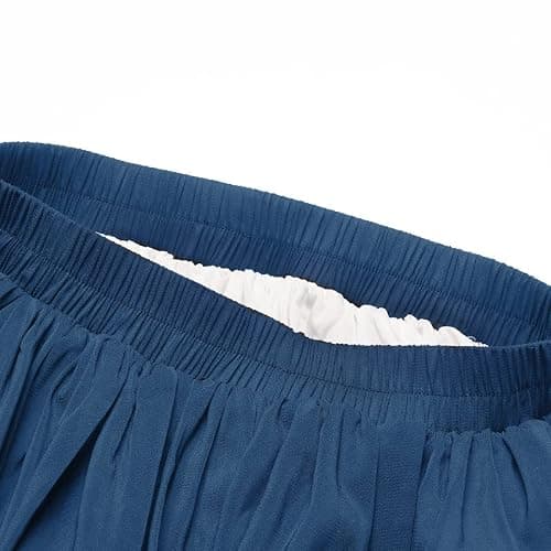 Women's Renaissance Skirt Victorian Peasant Double-Layer Maxi Long Skirt thumbnail 5