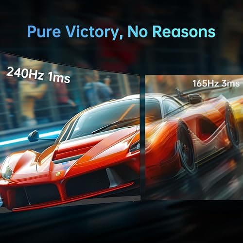 KTC 32 Inch Curved Gaming Monitor, Full HD 1080P@240Hz Monitor, VA 1500R, 1ms, Adaptive Sync, HDR10, HDMI 2.0 / DP1.4, 125% sRGB, VESA, Compatible with Desktop, Laptop, PS5, Xbox, Switch and More thumbnail 2