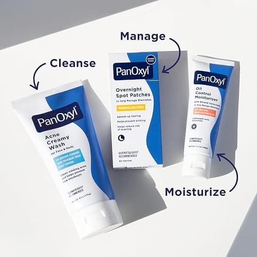 PanOxyl PM Overnight Spot Patches, Advanced Hydrocolloid Healing Technology, Fragrance Free, 80 Count thumbnail 7