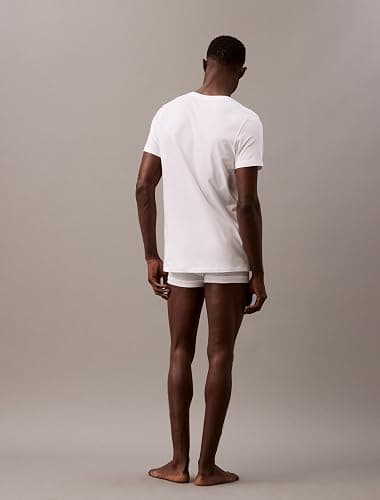 Calvin Klein Men's Cotton Classics 3-Pack Undershirts thumbnail 3