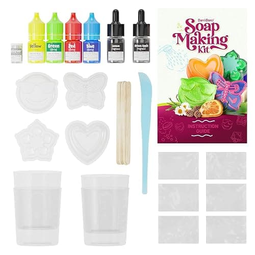 Dan&Darci Soap Making Kit for Kids - Easter Crafts Science Toys - Birthday Easter Gifts for Girls and Boys Age 6-12 Years Girl DIY Kits - Best Educational Craft Activity Gift for 6-12 Year Old Kid thumbnail 4
