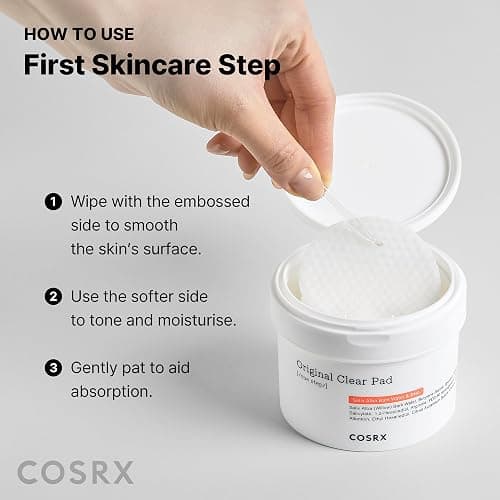 COSRX BHA Toner Pads, 70 Sheets, Exfoliating Pads for Dead Skin & Blackheads, Minimize Pores, Prevent Breakouts, Improve Skin Texture, Korean Skin Care thumbnail 7