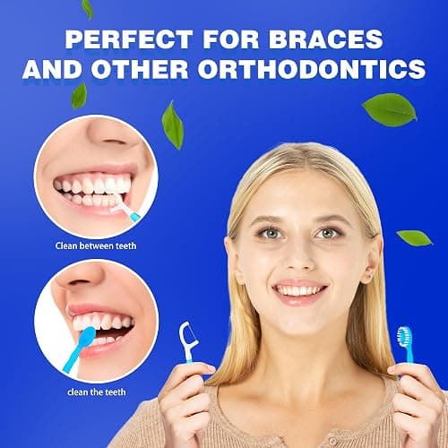 Malisseladi 5 in 1 Mini Brushes-Disposable Toothbrushes with Toothpaste + Floss + Pick + Tongue Scraper | Travel Size | Individually Wrapped | Soft | Mint | Travel Set (Mint, 26 pcs) thumbnail 4
