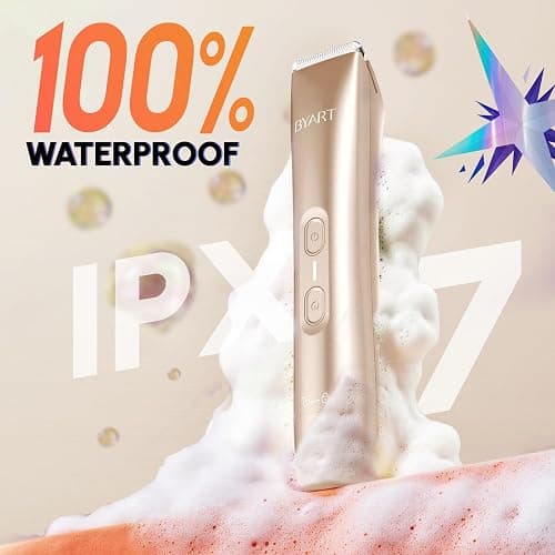Electric Razors for Private Area & Sensitive Skin, Cordless Rechargeable Lady Shaver for Intimate Grooming – Smooth, No-Irritation, IPX7 Waterproof thumbnail 6