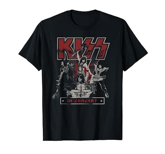 KISS - Live In Concert T-Shirt - Image 1