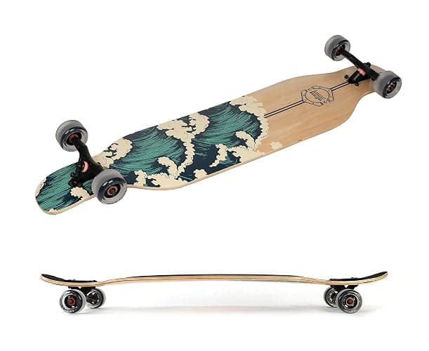 Amrgot 42 inches Complete Longborads Drop Through Deck Concave Cruise Professional Longboards thumbnail 2
