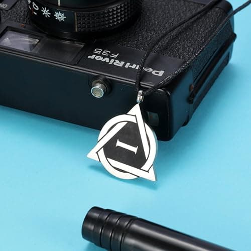 B BBPM Therian Necklace - Stainless Steel Therian Pride Symbol Necklace with Fox, Wolf, Cat Designs thumbnail 7