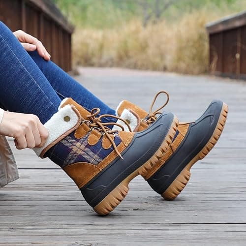 STQ Womens Winter Duck Boots Waterproof Cold Weather Snow Boots thumbnail 2