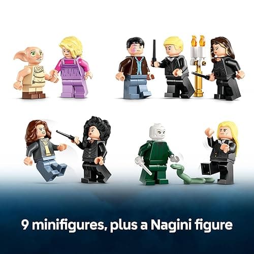 LEGO Harry Potter Malfoy Manor Building Toy - Harry Potter Toy for Boys and Girls, Ages 10+ - Collectible Kids Toy for Fans - Includes 9 Minifigures - 76453 thumbnail 4