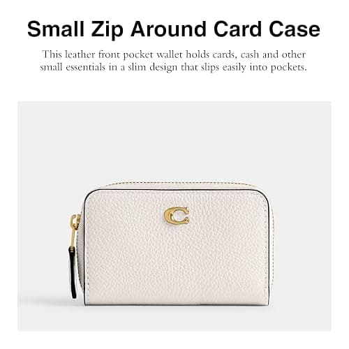 COACH Women's Small Zip Around Card Case thumbnail 2