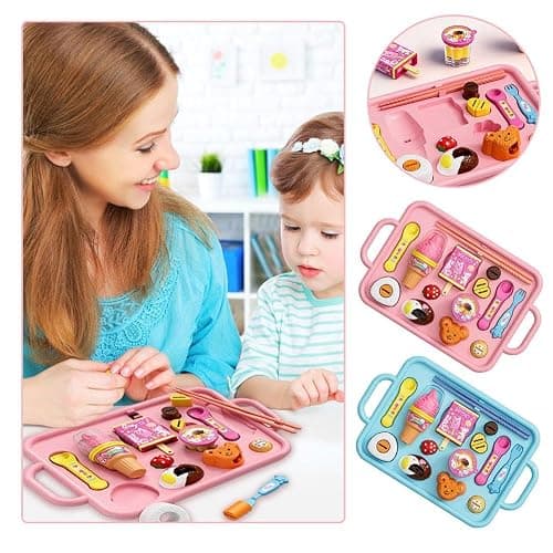 Jelly Strawberry Pudding Set, Food Pudding Feeding Children's House Play Toy, Pretend Play Food Kitchen Accessories,Novelty Early Education Strawberry Puddings Toy,Early Education Play-House Toys thumbnail 8