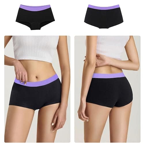 Libella Confezione da 6 Mutande Donna Cotone Slip Donna Elasticizzato Biancheria Intimo Traspirante Comode Culotte Confezione Mutandine da Donna thumbnail 2