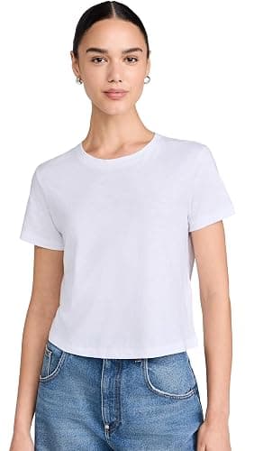 Madewell Women's Slub Boxy-Crop Tee - Image 1