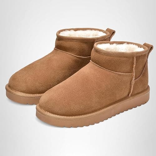 Project Cloud 100% Genuine Leather Ankle Boots for Women - Water Resistant with Memory Foam Insole Winter Boots for Women - Trending Shoes & Comfortable Women's Ankle Boots (Hippy) thumbnail 8