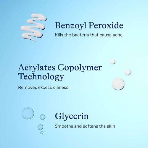 Differin Acne Spot Treatment with 10% Benzoyl Peroxide, Maximum Strength OTC Acne Treatment, Fast Acting Spot Treatment for Face, 1 oz thumbnail 4