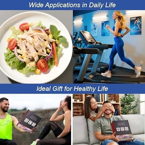 Chicken Shredder Tool Twist Large - Meat Shredder for Chicken Breast Pork Beef with Upgraded Stainless Steel Spikes BPA-Free Kitchen Essentials Gadgets Wall Mounted Design (Blue&Black) thumbnail 5