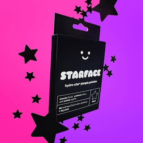 Starface Hydro-Star® Black Big PK Hydrocolloid Pimple Patch Refill, 96 ct | Dermatologist Tested • Covers and Protects Visible Spots • Absorbs Pimple Gunk thumbnail 11
